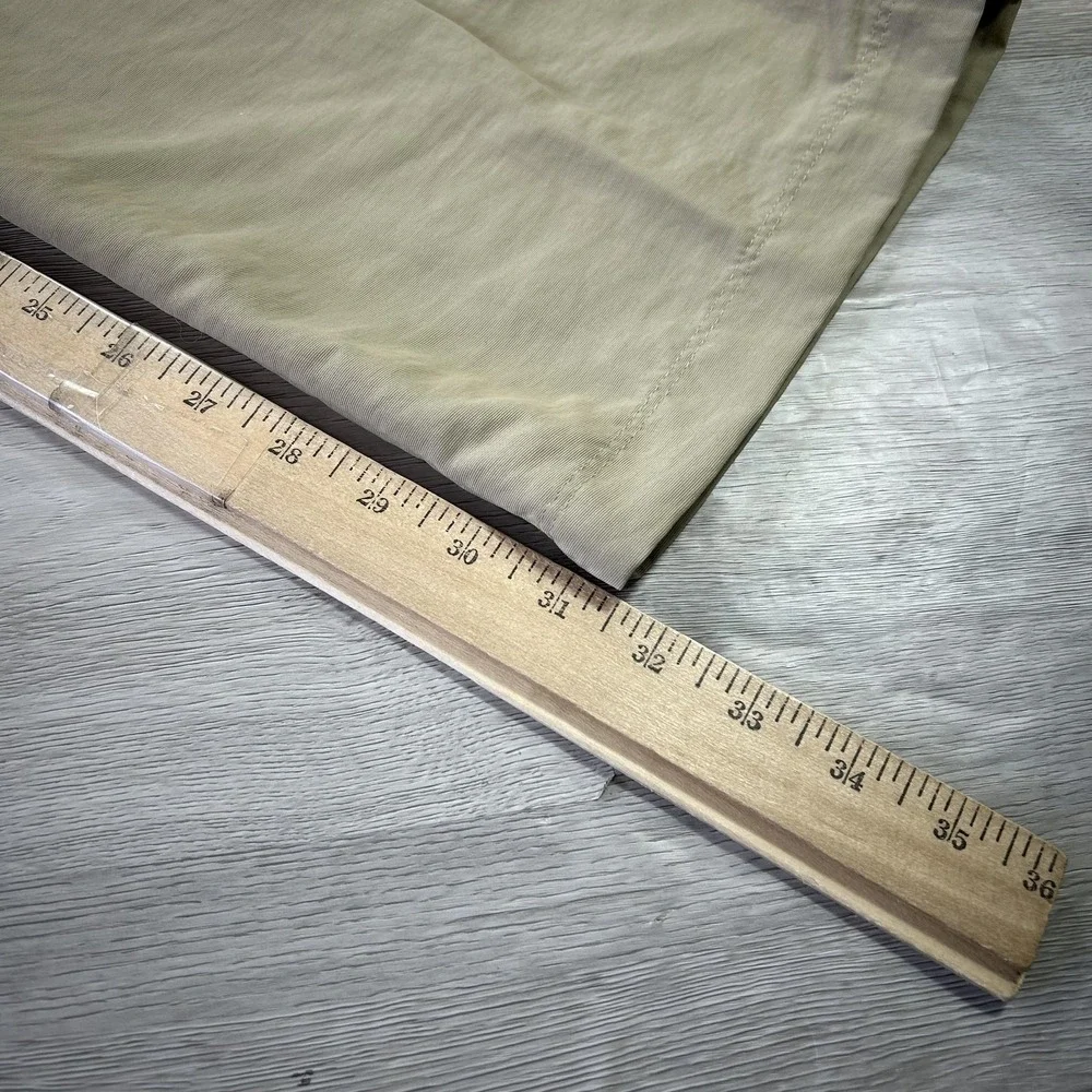 The North Face Pants Mens 40x31 Beige Nylon Hiking Zip Pocket Outdoor‎ Trail